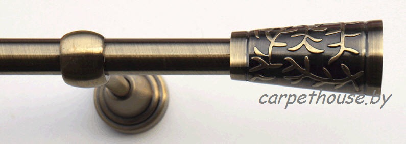 Карниз для штор Гламур труба гладкая, фото