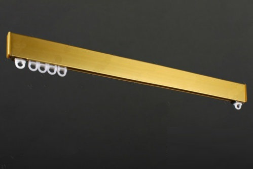 Профильный карниз Мастер 02Л-2 цвет матовое золото, фото